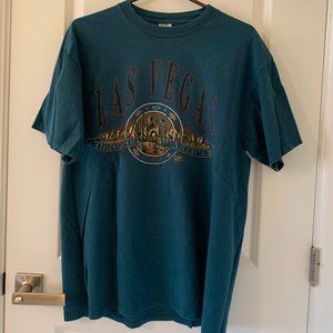 Vintage Jerzees Las Vegas Graphic Tee US XL